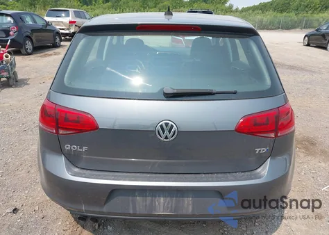 2015 Volkswagen Golf Tdi S 4-Door z USA, uszkodzony, nr VIN 3VW2A7AU4FM021310